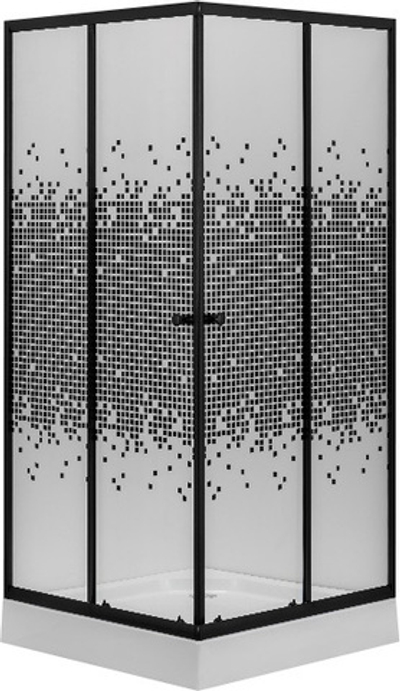 Душевой уголок Niagara NG-008-14Q BLACK