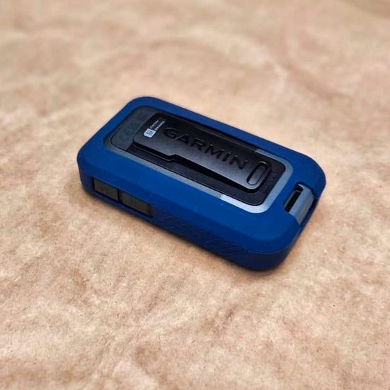 Чехол для Garmin eTrex Solar силикон (Т.Синий)