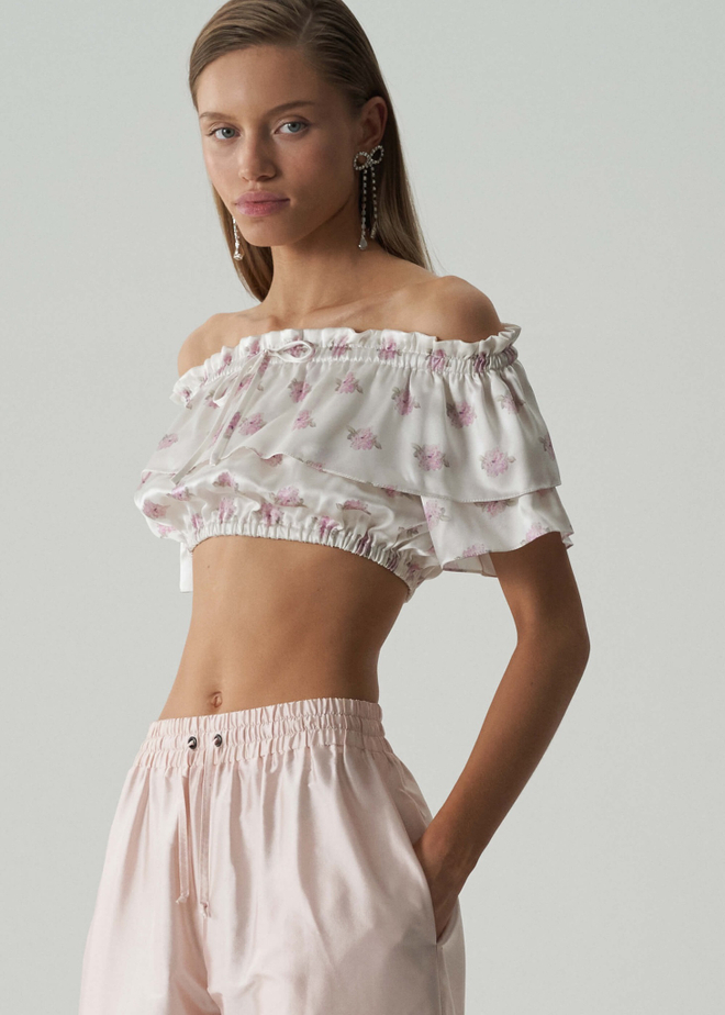 Топ шелковый Simone