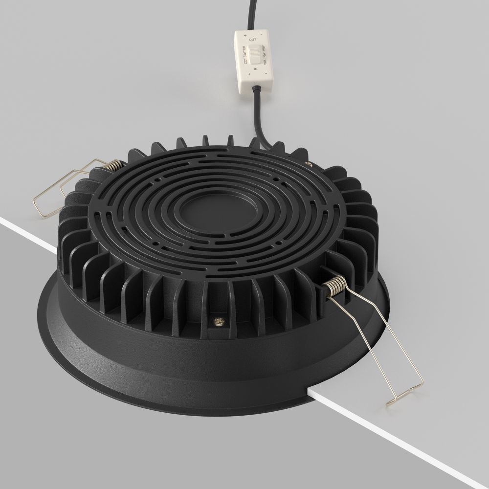 Светильник светодиодный Maytoni   DL055-18W3-4-6K-B