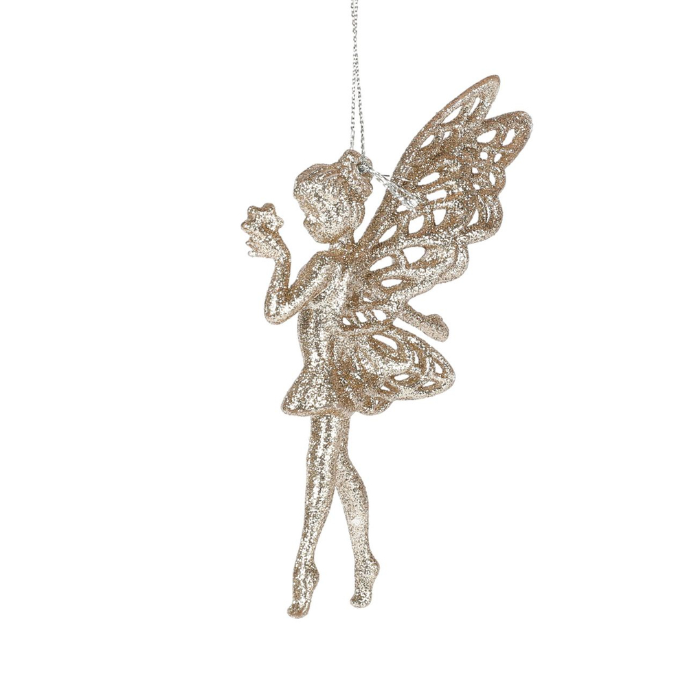 Украшение фигурное Фея 15х9см золото, акрил, SYYKLC-1924351