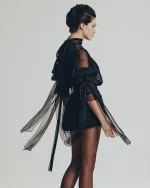 Комбинезон ночная вуаль, Черный