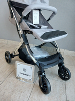 Kоляска детская прогулочная Farfello Comfy Go Comfort (Shiny Grey Chrome/Блестящий серый CG-105)