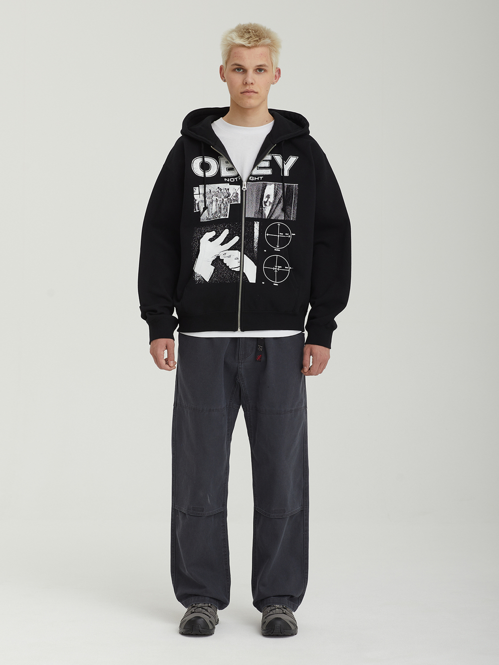 Мужская Толстовка Obey Not Right
