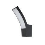 Уличный настенный светодиодный светильник 11Вт, 1000лм, 4000K, Ra>80, металл/пластик, черный