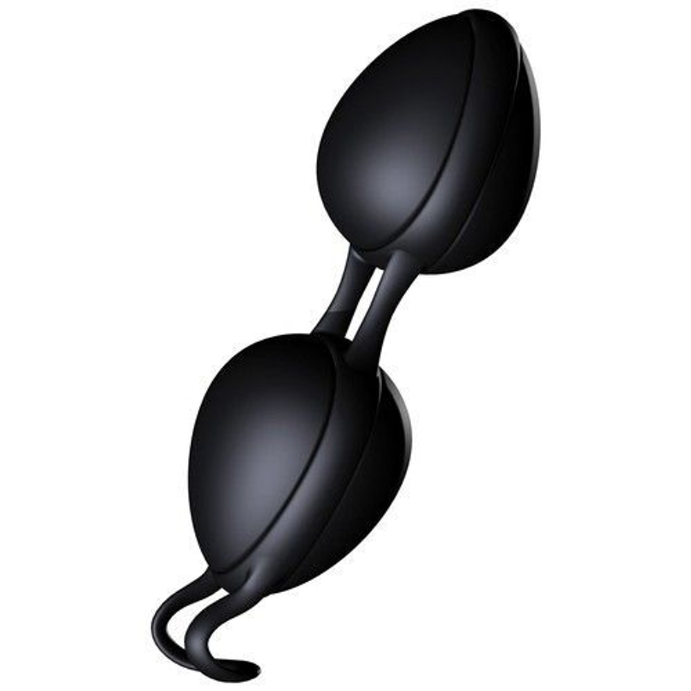 Чёрные вагинальные шарики Joyballs Secret (Цвет: черный)