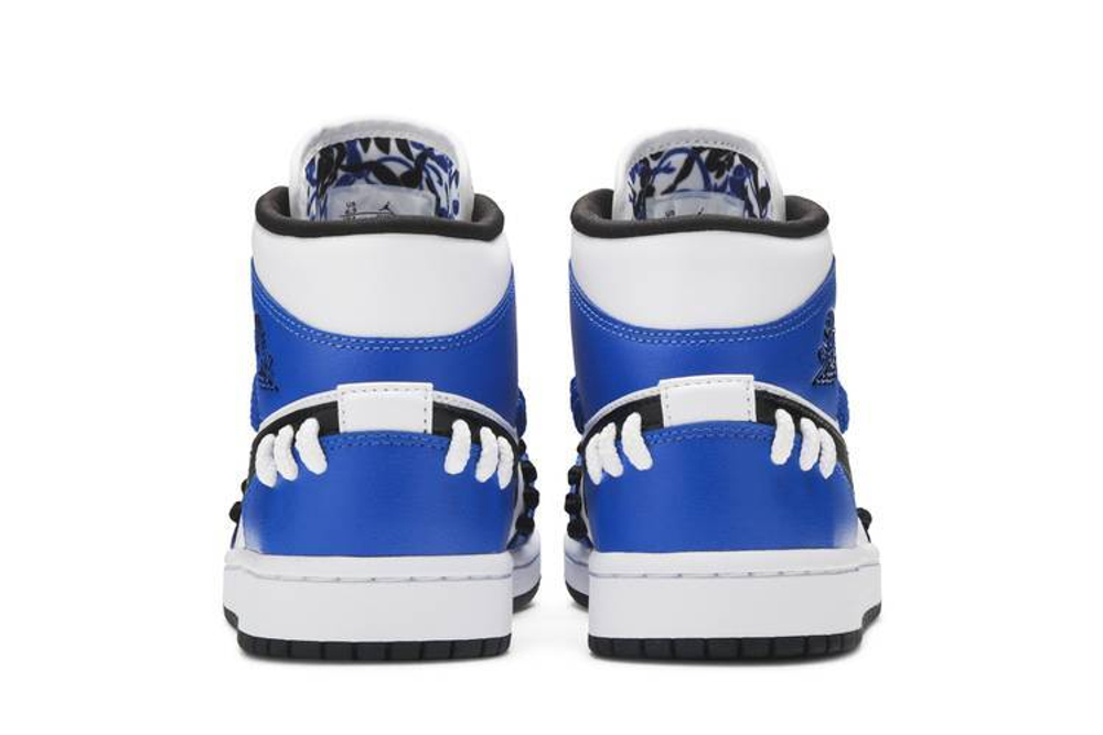 Кроссовки Jordan Air Jordan 1 Mid Se "Game Royal" (Женская размерная сетка)