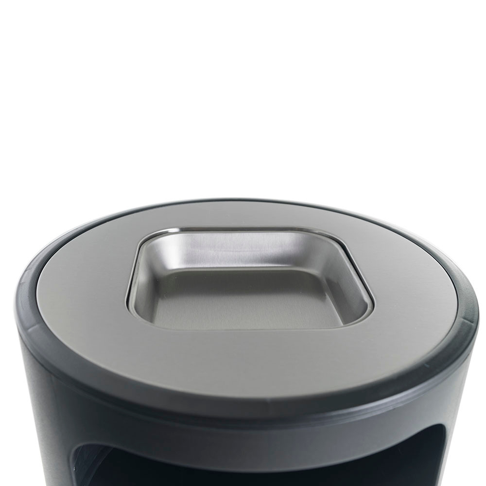 Урна уличная круглая, пепельница, JAH-2222, 20л