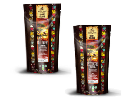 Кофе растворимый Broceliande Ethiopia Kaffa, 200 г (Броселианд) х 2 шт