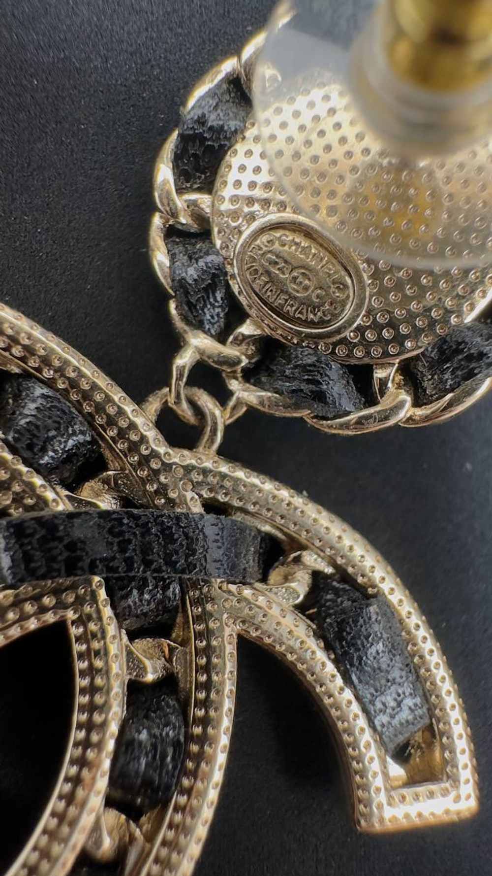 Серьги CHANEL