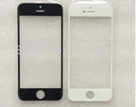 Фронтальное стекло, лицевое стекло iPhone 5/5S/5C (черное/белое)