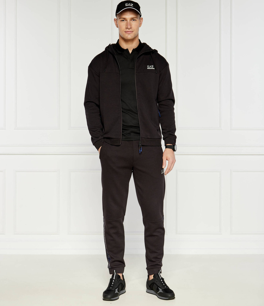 Худи EA7 - черный(6DPM24 PJUWZ)