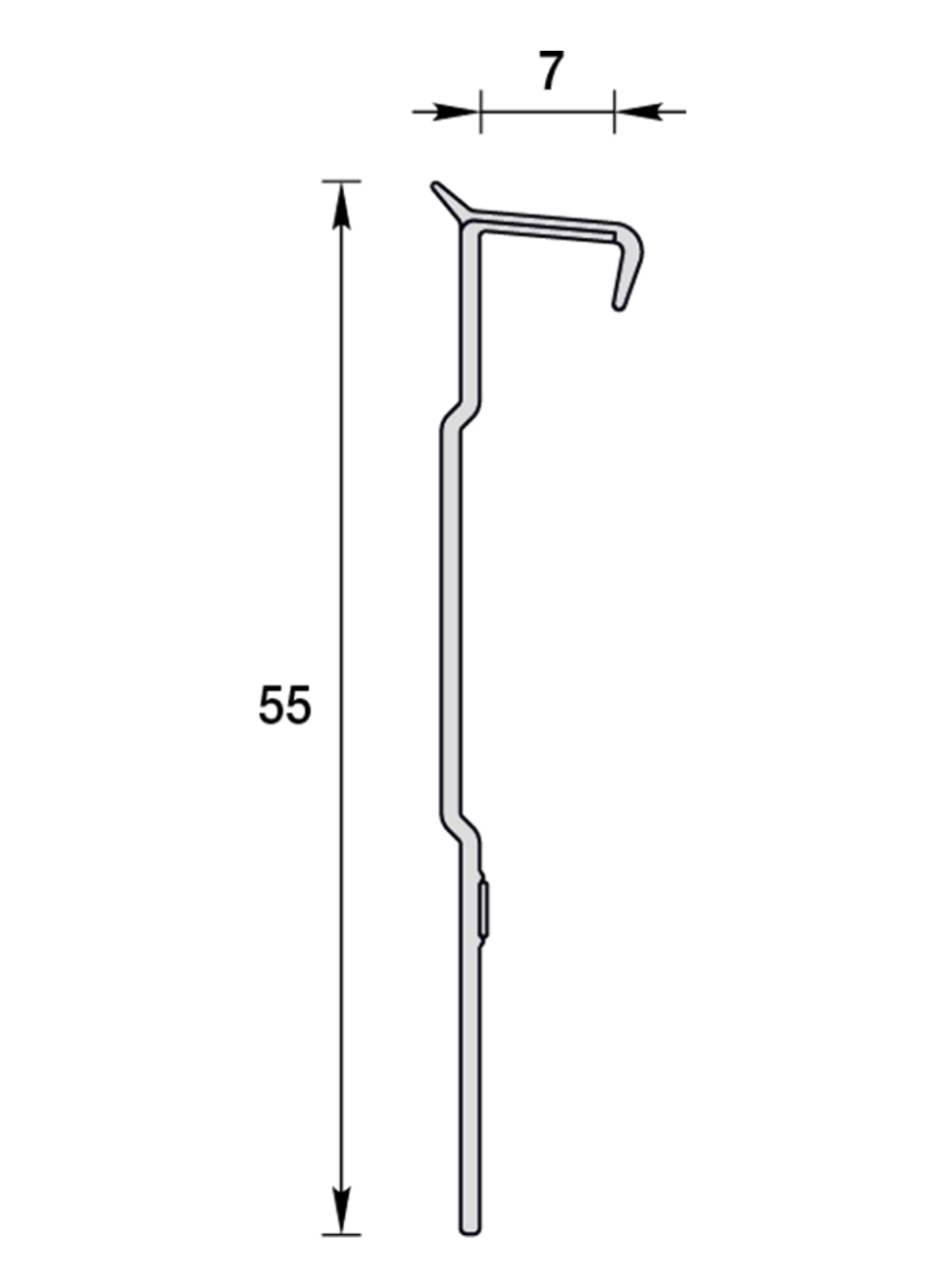 Плинтус для ковролина Идеал 012 Бежевый 2200 мм