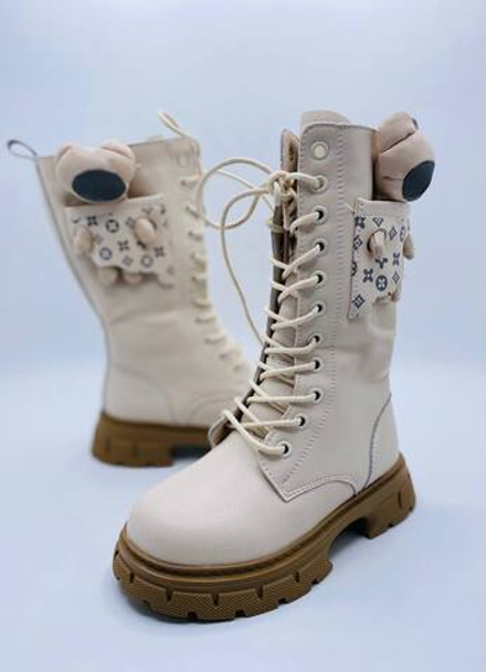 Брендовые ботинки бежевые Buba VL