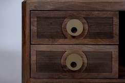 Тумба под ТВ Tepid из массива манго, 140х60 см