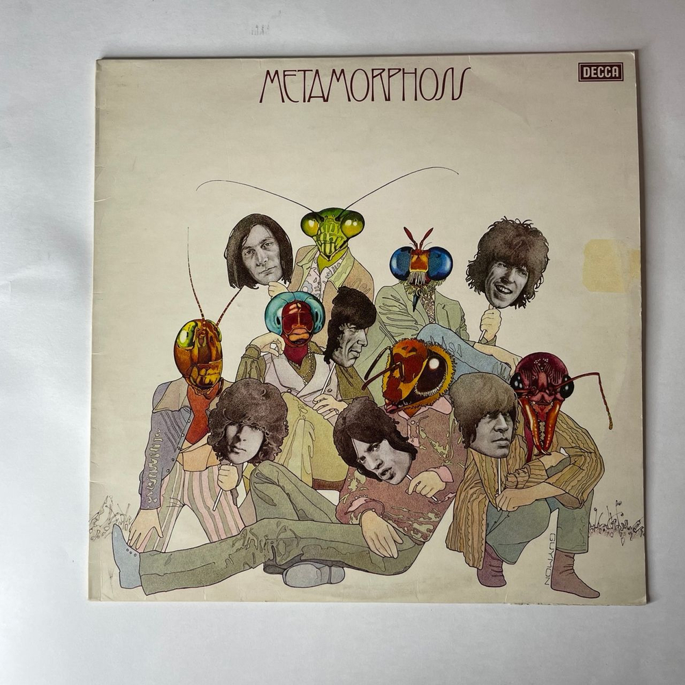 Винтажная виниловая пластинка LP The Rolling Stones Metamorphosis (Англия 1976)