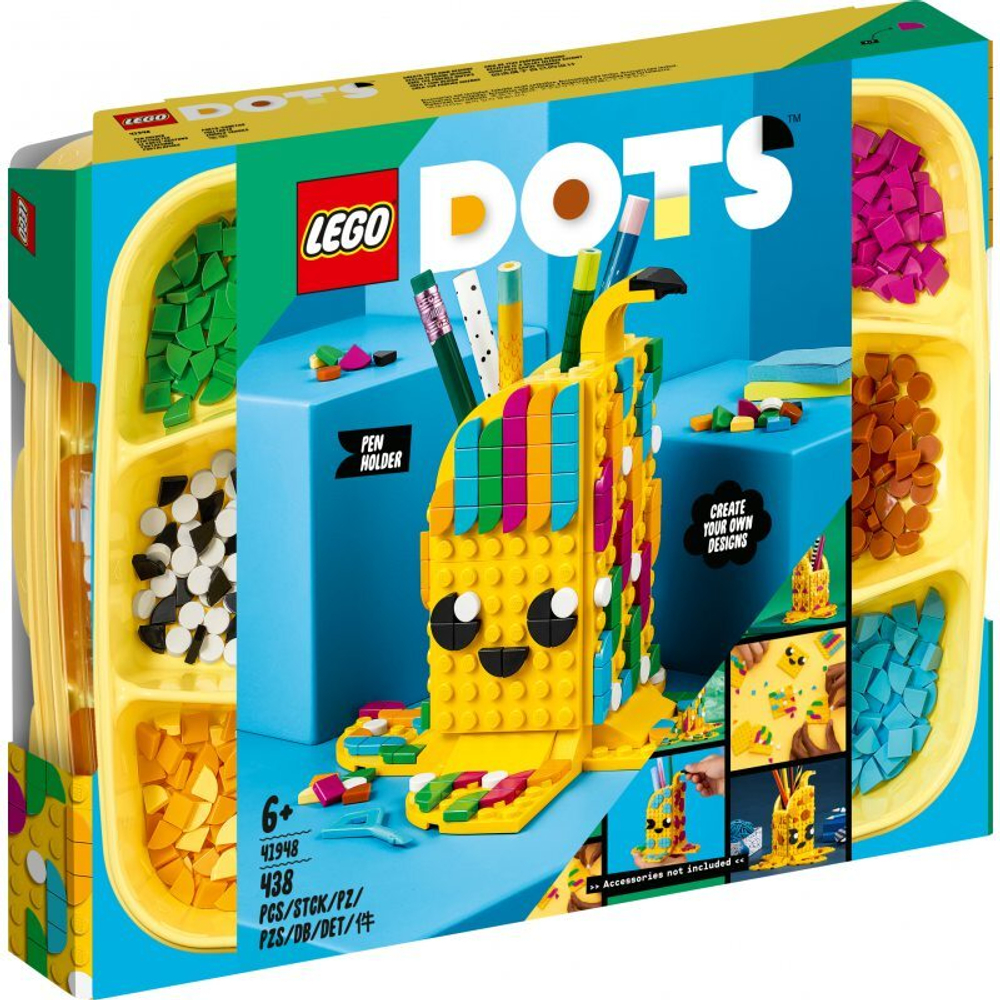 Подставка для ручек LEGO DOTS - Милый банан 41948