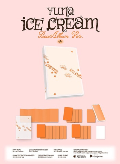 Альбом YUNA - Ice Cream (POCAALBUM) (подарок от SOUNDWAVE)