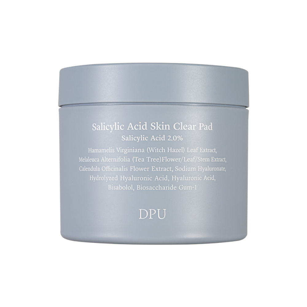 DPU Подушечки косметические пропитанные тонером Salicylic Acid Skin Clear Pad, 140 мл