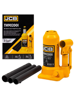 Домкрат бутылочный 2т JCB JCB-TH902001