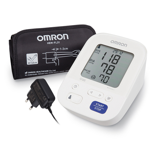 OMRON M3 comfort HEM-7155-ALRU тонометр автоматический на плечо (манжета 22-42см) адаптер