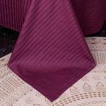 Комплект постельного белья Страйп Сатин Однотонный CT034