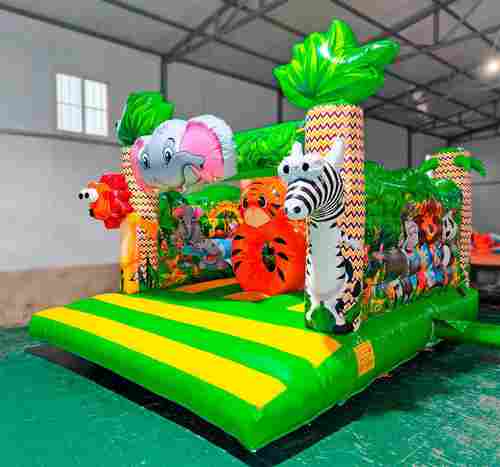 Коммерческий надувной батут «Чудо-сафари 2» 3,5*3,5*2,4 м