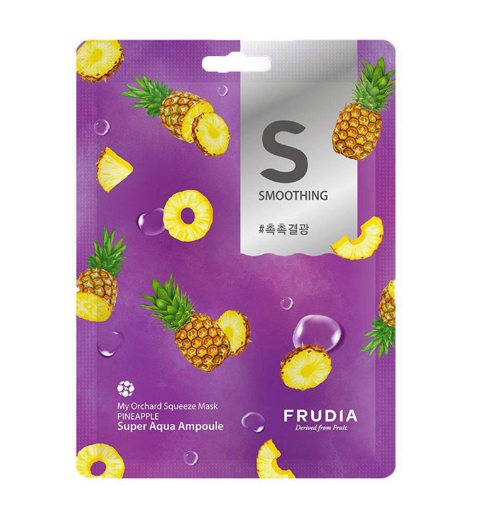 Тканевая маска с экстрактом ананаса FRUDIA My Orchard Squeeze Mask Pineapple Smoothing