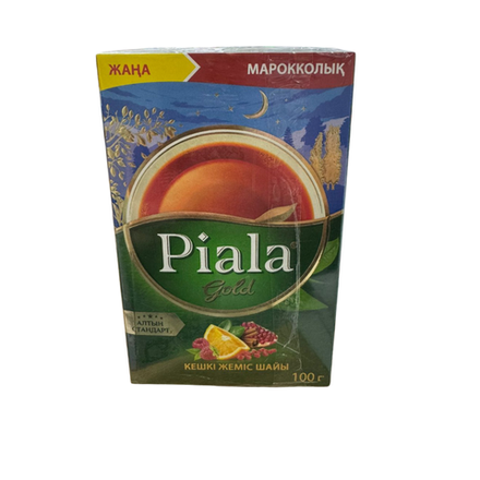 Чай черный Пиала Gold фруктовый вечерний морокканский 100 гр