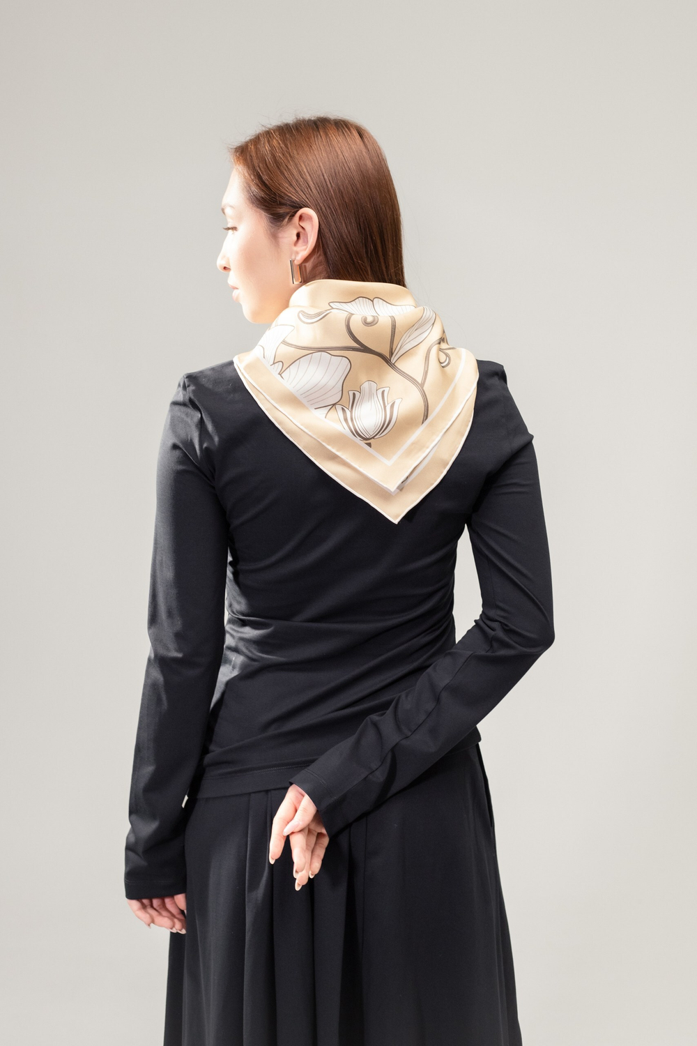 Платок, шелк