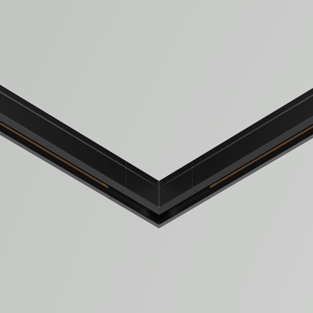 Коннектор угловой, накладной Maytoni Levity TRA184CL-11B