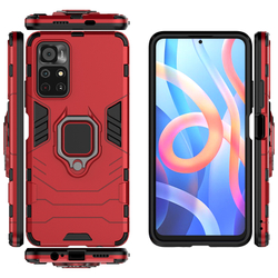 Противоударный чехол с кольцом Panther Case для Xiaomi Poco M4 Pro 5G