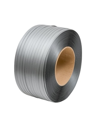 Стреппинг лента ПП Gigant 15x1х1,2 км, 300 кгс, серая GSTG-15-10-12