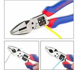 Универсальные комбинированные плоскогубцы WORKPRO 200 мм, 8 дюймов WP231085