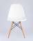 Стул Eames Style DSW белый (разборный каркас)