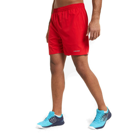 Шорты тренир. муж. HEAD Club Shorts M 811379-RD-S, р.S, 100% полиэстер, красный