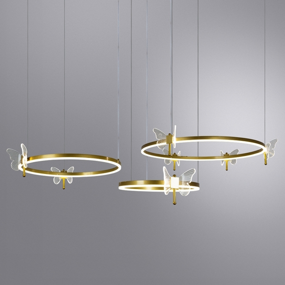Подвесной светильник Arte Lamp A2187LM-3GO