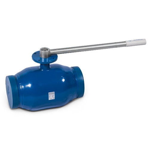 Кран стальной шаровой цельносварной TEMPER КШ.Ц.П, DN-150 PN-25, длина-360мм, стандартнопроходной, приварной с ручкой