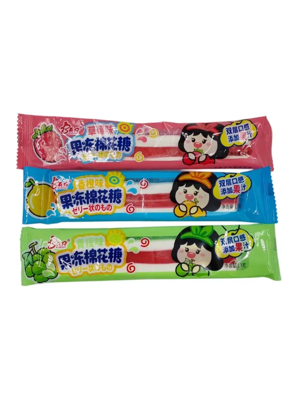 Маршмеллоу с мармеладной прослойкой ассорти 13 г * 30 шт