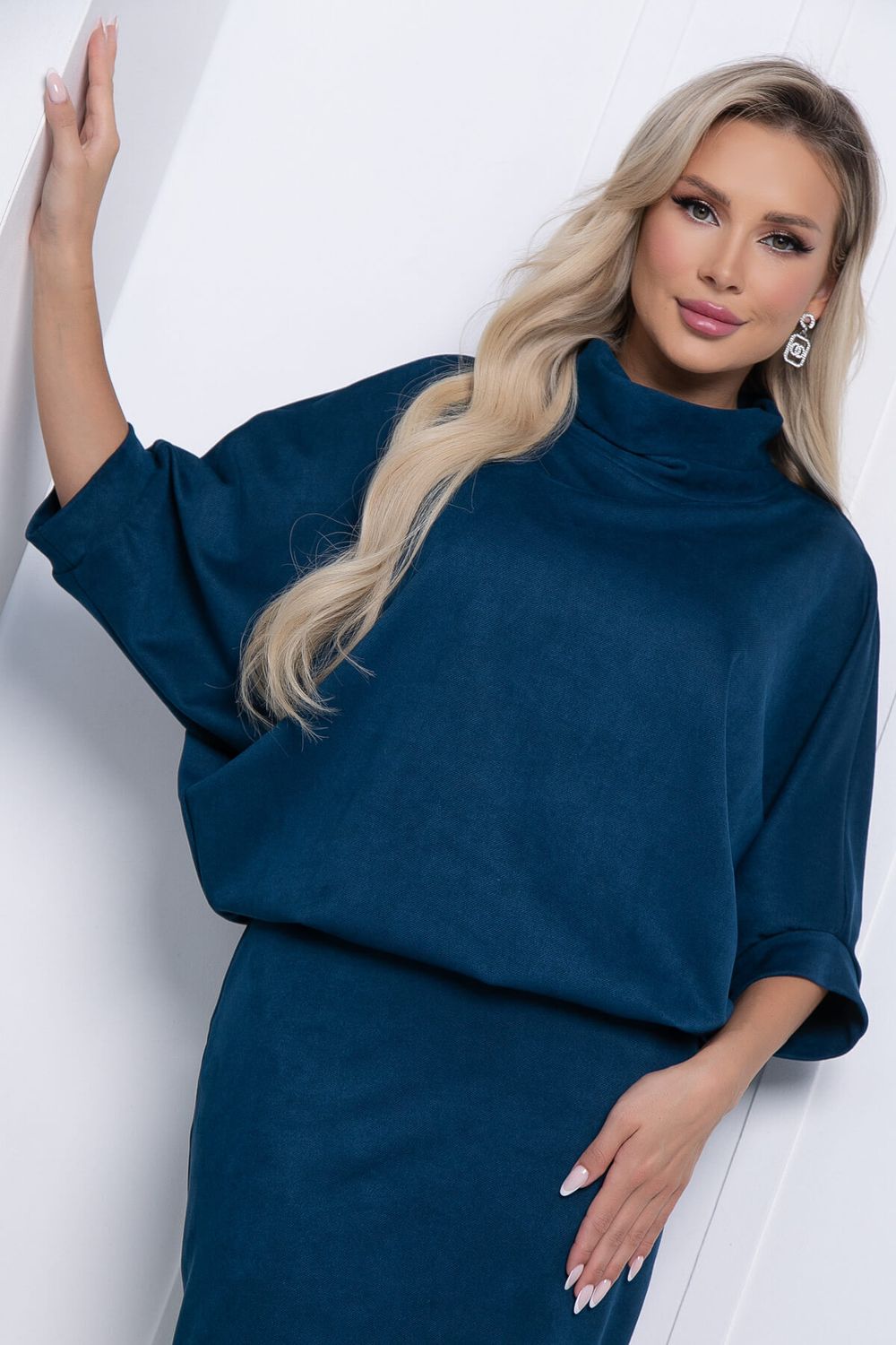 Платье "Антония" П7208 (синий) LT Collection (Акция)