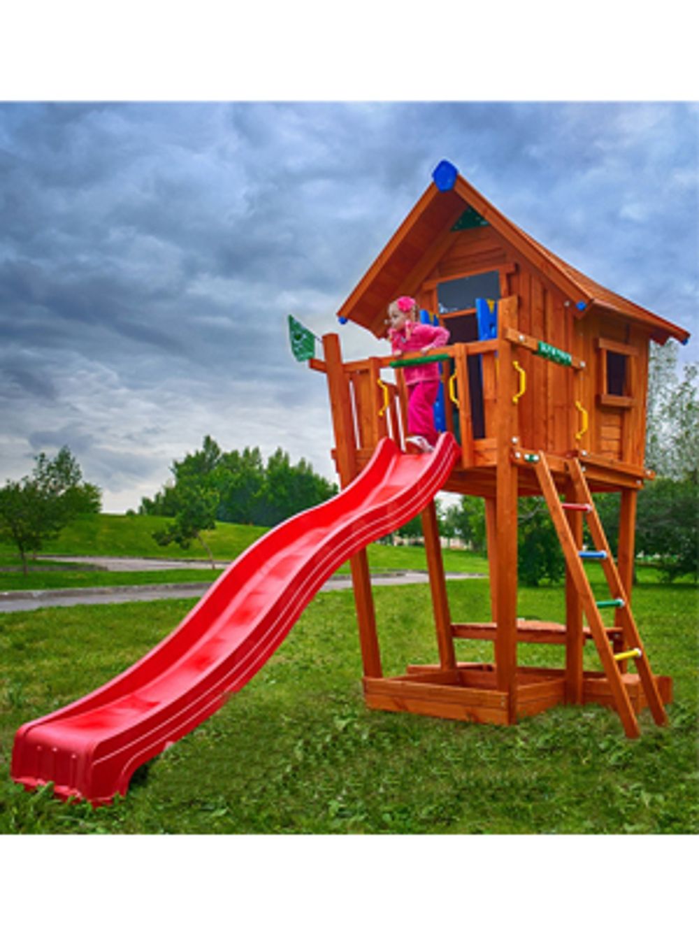Детский городок Jungle Gym Crazy Playhouse CXL