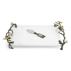 Сервировочный сырный набор Michael Aram Lovebirds (45.7 x 28 см)