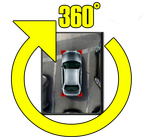 Комплект кругового обзора 360 для автомагнитол серии OL/2K - Carmedia OL-360-2K-3D