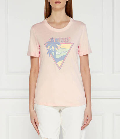 Футболка GUESS - пудро-розовый(W4GI32 JA914)