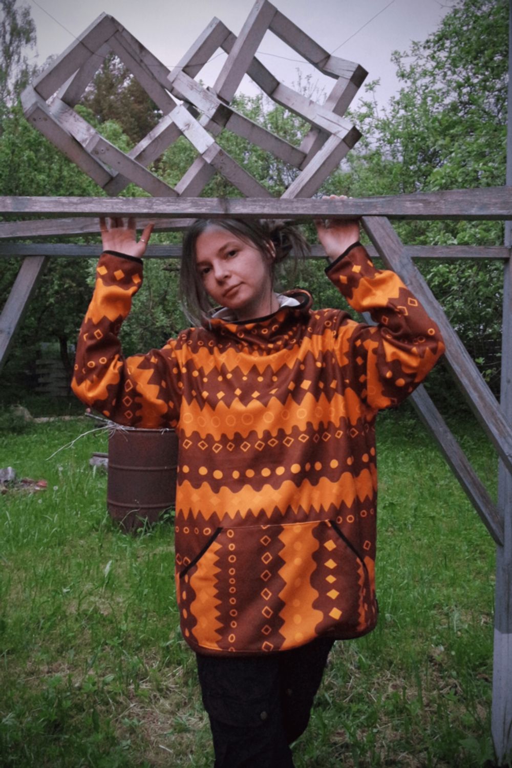 Худи Plushedelica Масала коричневый