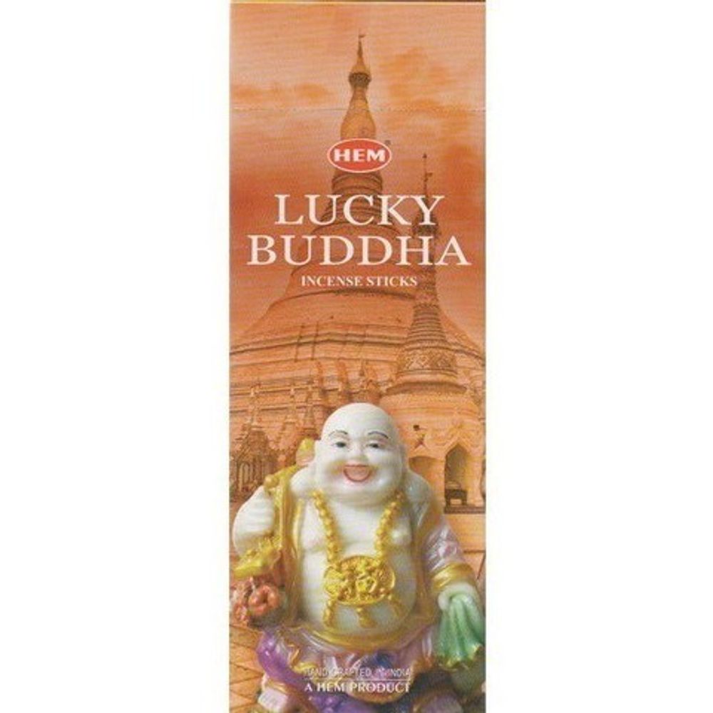 HEM Lucky Buddha шестигранник Благовоние Счастливый Будда