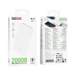 Borofone BJ88A Clever портативный аккумулятор (20000mAh) (white)