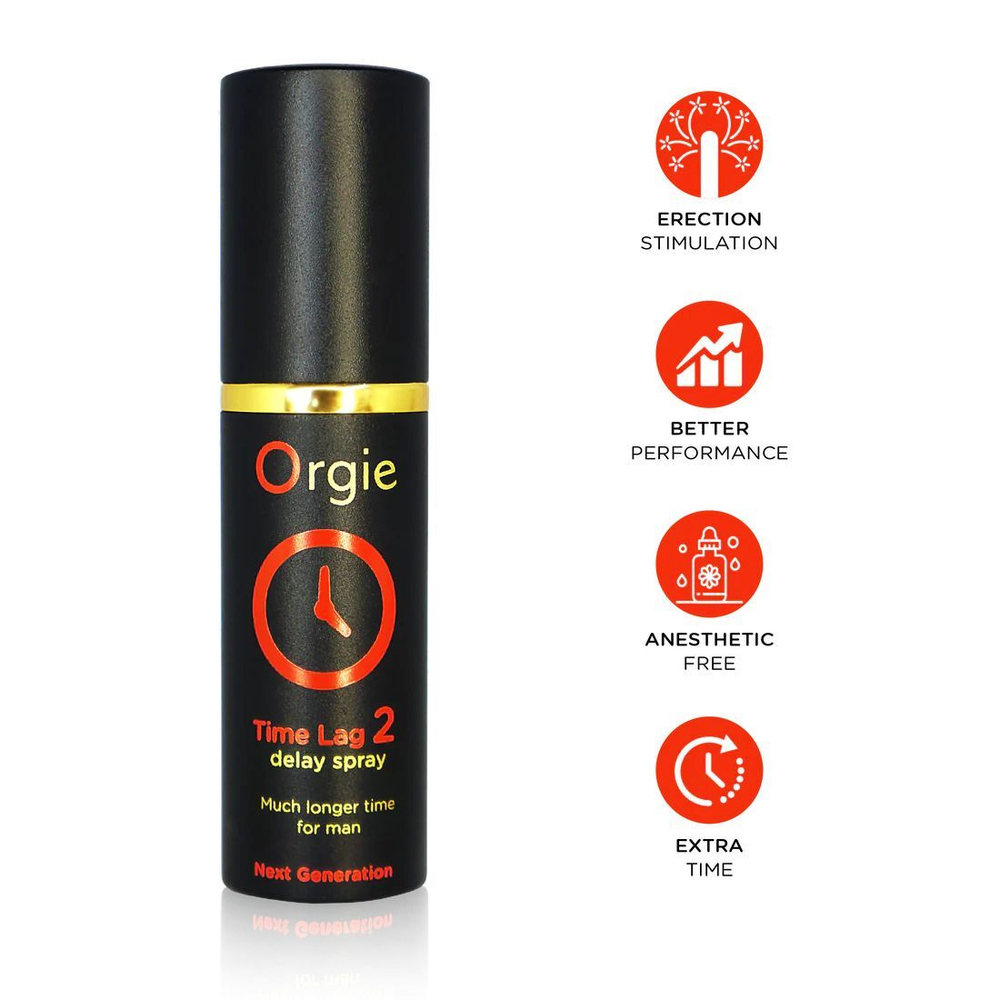 Спрей для продления эрекции Orgie TIME LAG 2 DELAY SPRAY NEXT GENERATION 10 мл