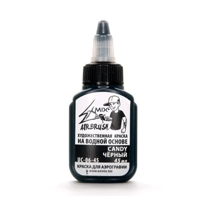 Краска Exmix Candy 06 Черная 45 мл