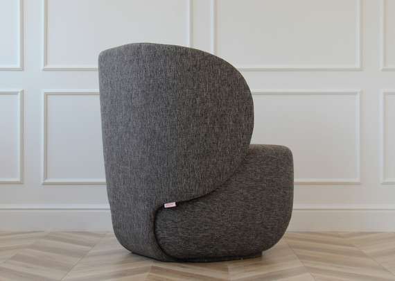 Кресло Ellipse E5.1 (серый, рогожка)